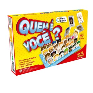 Jogo de Tabuleiro Quem é Você Pais e Filhos