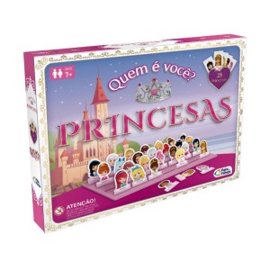 Jogo de Tabuleiro Quem é Você? Princesas da Pais e Filhos