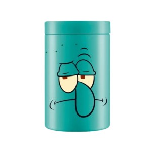 Pote Organizador Verde Lula Molusco do Bob Esponja de 1500ml