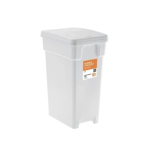 Lixeira Selecta Click Branca de 10 Litros da Paramount