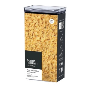 Pote Hermético Retangular 2,6L 9,5x14,5x27,5cm Paramount