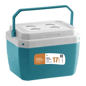 Cooler Caixa Térmica Verde 17L Paramount