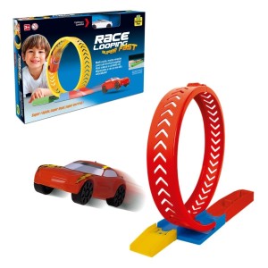 Brinquedo Pista Pequena Com Looping Com Carrinho