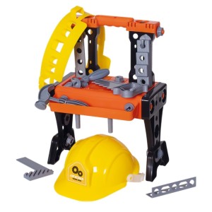 Brinquedo Mega Oficina Bancada De Ferramentas Completa