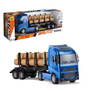 Brinquedo Caminhão De Transporte De Carga Samba Toys