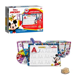 Jogo 16 Atividades Letras e Números Mickey e Seus Amigos