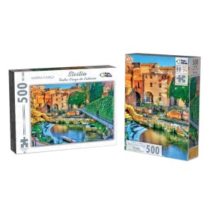 Quebra-Cabeças Teatro De Sicília 500 Peças Pais & Filhos