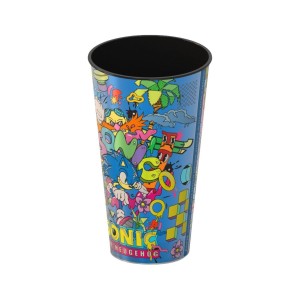 Copo Infantil Sonic 500ml - Resistente e Divertido Sega Geek