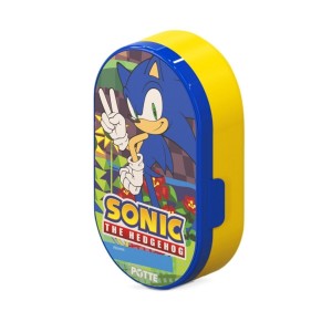 Pote Organizador Sonic TO GO 300ml Sega Geek Multiuso