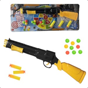 Brinquedo Lançador de Dardos Com 3 Dardos e 9 Bolas 