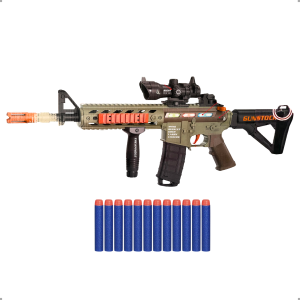 Brinquedo Lançador de Dardos Estilo com 12 Dardos