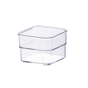 Organizador Diamond Cristal 7,5 x 7,5 x 5,2 cm Transparente