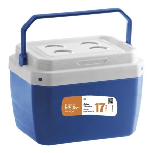 Cooler Caixa Térmica Azul 17L Paramount
