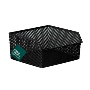 Organizador Empilhável Línea 32x29x15 cm Preto